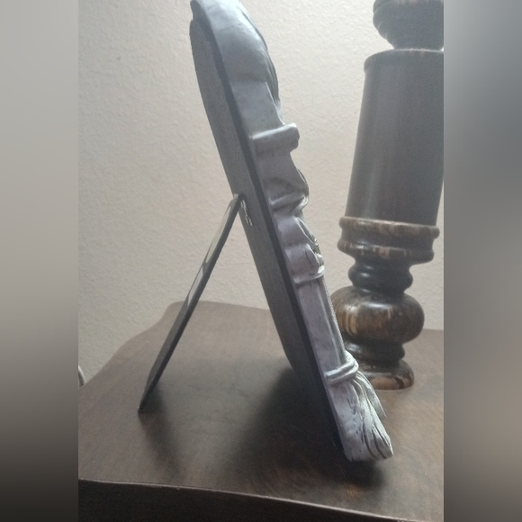 Unicorn Sculpture Frame Stand Mirror Castle Pillars Detailed - Picture 2 of 10